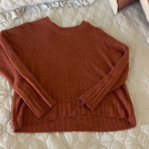 Madewell cropped sweater.